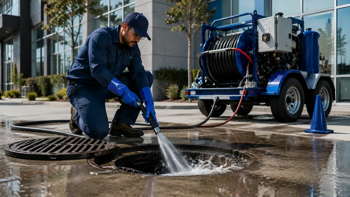 Commercial Hydro Jet Drain Cleaning in Manhattan Beach