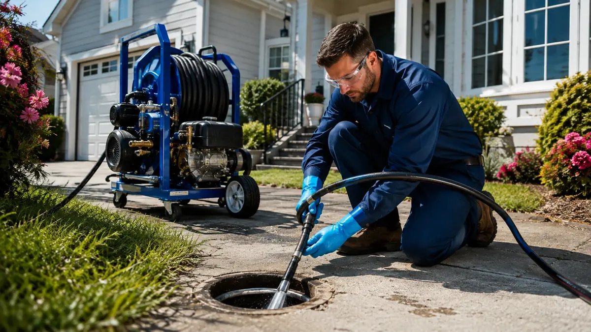 Residential Hydro Jet Drain Cleaning in Manhattan Beach