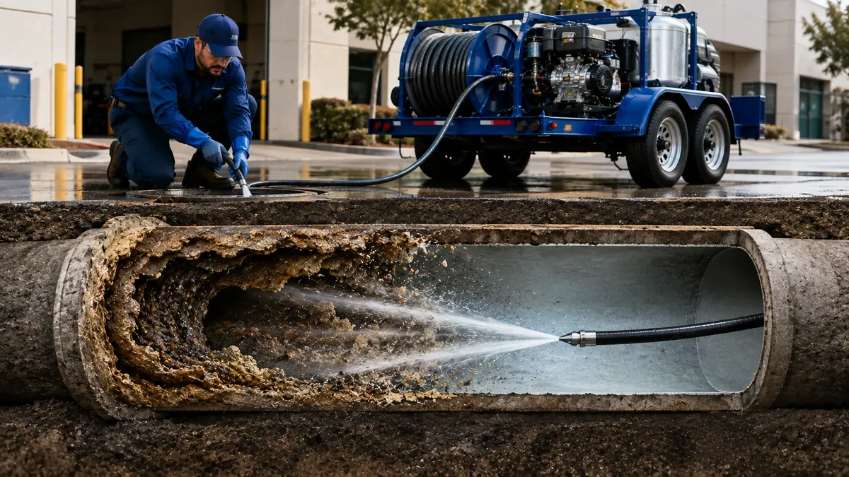 Sewer Pipe Descaling in Manhattan Beach
